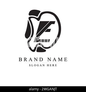 Modern and unique letter DT initials logo design, Initial lowercase letter logo dt, monogram rounded shape, Modern Abstract Letter DT logo, td logo Stock Vector