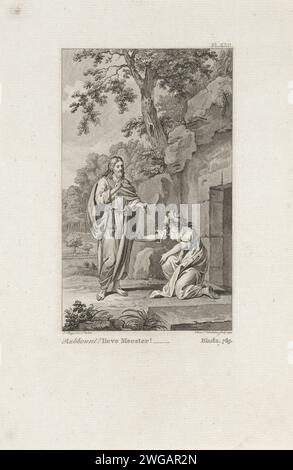 Christ Appears To Maria Magdalena, Reinier Vinkeles (I), After Jacobus ...