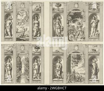Allegorical performances on the occasion of the marriage of A. Daane ...