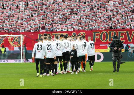 ©PHOTOPQR/VOIX DU NORD/Thierry Thorel ; 03/02/2024 ; Fribourg en Brisgau, le 3 fevrier 2024 - rencontre de la Bundesliga a l'Europa Park Stadion entre le Sc Freiburg et le VfB Stuttgart - Photo : Thierry Thorel / La Voix du Nord  Freiburg im Breisgau, February 3, 2024 - Bundesliga match at the Europa Park Stadion between SC Freiburg and VfB Stuttgart - Stock Photo