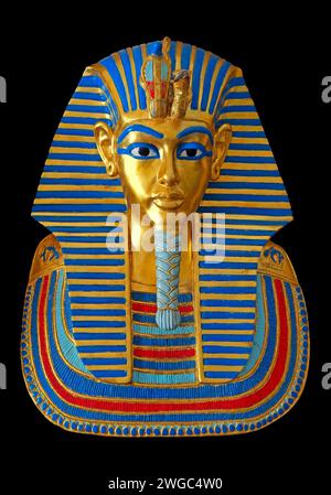 Tutankhamun, Golden death mask, Egypt, Ancient Egyptian god Stock Photo