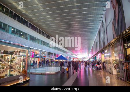 Der Bahnhof Roma Termini ist der Hauptbahnhof in Rom. Es handelt sich ...