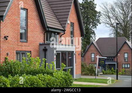Northfield, Birmingham, 4th February 2024 - Houses for rent and sale in Northfield, Birmingham, England as the UK Housing Market continues to fluctuate. Credit: Stop Press Media/Alamy Live News Stock Photo