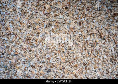 Old grunge stone floor textured on the floor background Stock Photo