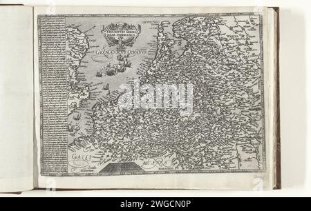 Map of the Netherlands, 1604 - 1605 print Map of the Netherlands. With ...