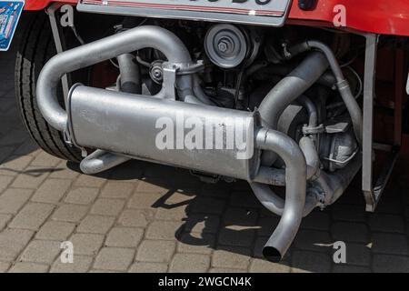 Car Exhaust Stock Photo