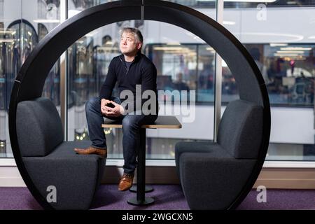 Greg Jackson Founder & CEO Octopus Energy, Launched in 2016, the Group now serves 7.2 million customers across 18 countries, photographed in London UK Stock Photo