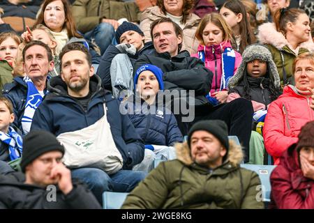 Gent, Belgium. 03rd Feb, 2024. Mayor of Gent Mathias De Clercq pictured during a female soccer game between AA Gent Ladies and KRC Genk Ladies on the 16th matchday of the 2023 - 2024 season of Belgian Lotto Womens Super League, on Saturday 3 February 2024 in Gent, BELGIUM . Credit: sportpix/Alamy Live News Stock Photo