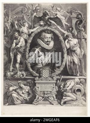 Vorsterman, Lucas I Portrait of Charles de Longueval Hermitage