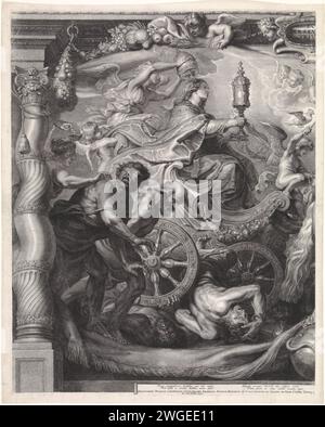 Toile Décorative Peter Paul Rubens - La Glorification De L'eucharistie - Prêt à Accrocher