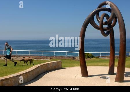 Bali Memorial, Coogee Beach, Sydney, NSW, Australia. Stock Photo