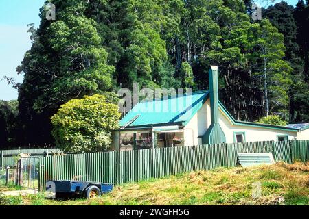 Old home in country Tasmania, Australia Stock Photo