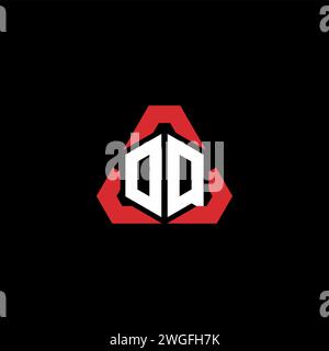 OQ initial logo modern and futuristic concept for esport or gaming logo Stock Vector