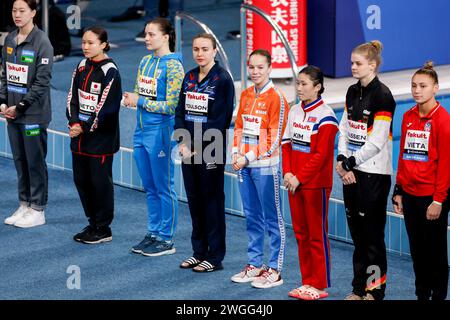 DOHA, QATAR - FEBRUARY 5: Else Praasterink of Netherlands competing in ...