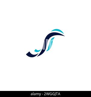 SS Logo Simple. Letter S Initial Logo Stock Vector
