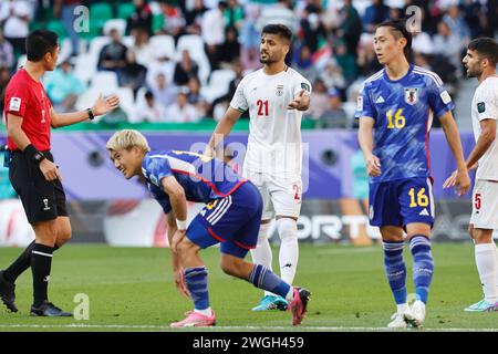 Mohammad Mohebi (IRN), FEBRUARY 3, 2024 - Football / Soccer : 'AFC Asian Cup Qatar 2023' Quarter finals match between Iran 2-1 Japan at the Education City Stadium in Al Rayyan, Qatar. (Photo by Mutsu Kawamori/AFLO) Stock Photo