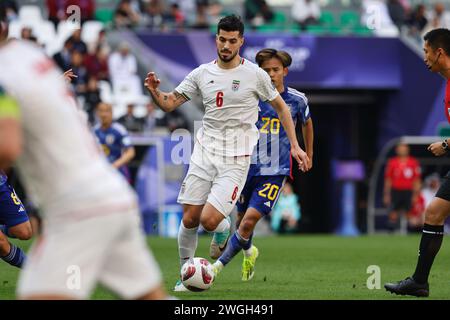 Saeid Ezatolahi (IRN), FEBRUARY 3, 2024 - Football / Soccer : 'AFC Asian Cup Qatar 2023' Quarter finals match between Iran 2-1 Japan at the Education City Stadium in Al Rayyan, Qatar. (Photo by Mutsu Kawamori/AFLO) Stock Photo