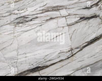 white marble block with black lines Stock Photo