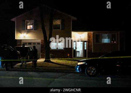 Willingboro, United States. 04th Feb, 2024. Authorities attempt to ...