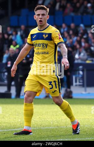 Naples, Italy. 4 Feb, 2024. Tomas Suslov of Hellas Verona FC during the ...