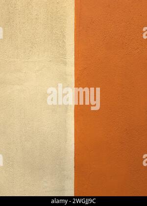 orange and yellow stucco wall texture Stock Photo