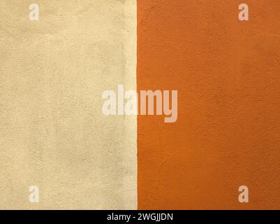 orange and yellow stucco wall texture Stock Photo