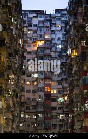 The Monster building in Hong Kong. Stock Photo