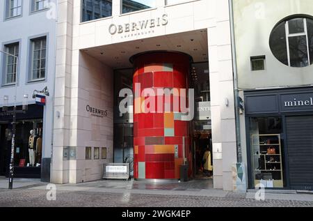 Oberweis shop in Luxembourg City Stock Photo