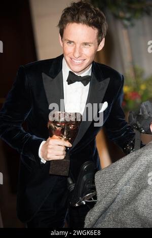 London, UK. 08 Feb, 2015. Pictured: Eddie Redmayne attends The 68th Annual EE British Academy Film Awards After-Party at Grosvenor House. Credit: Just Stock Photo