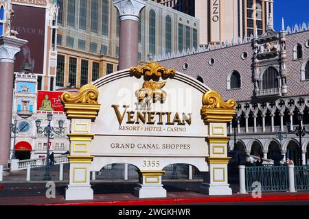 Las Vegas, Nevada: The Venetian Resort, Hotel and Casino, Grand Canal Shoppes located at 3355 S Las Vegas Blvd, Las Vegas, NV Stock Photo