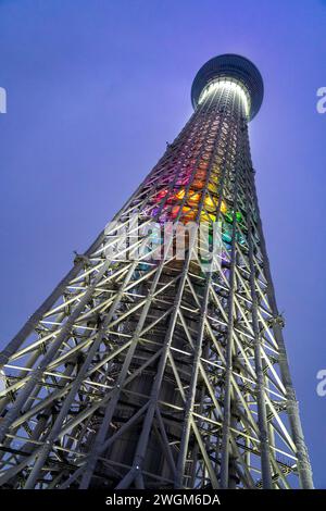 Tokyo Sky Tree in Tokyo, Japan Stock Photo