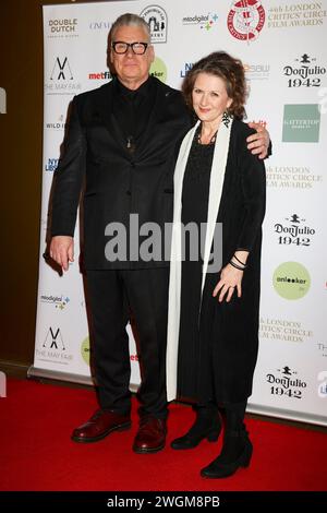 London, UK. 04th Feb, 2024. Mark Kermode and Linda Ruth Williams attend the 44th London Film Critics' Circle Awards at The May Fair Hotel in London. (Photo by Cat Morley/SOPA Images/Sipa USA) Credit: Sipa USA/Alamy Live News Stock Photo