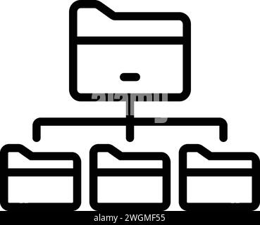 Icon for directories,index Stock Vector