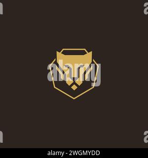 Tiger Head Logo Modern. Tiger head vector Illustration Stock Vector