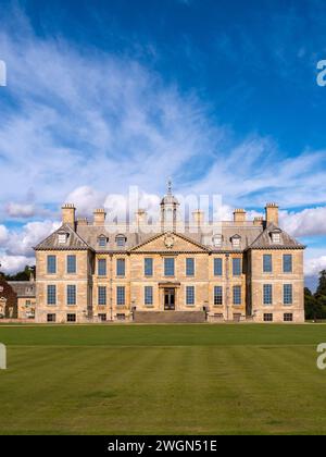 Exterior south facade of Belton House stately home, Grantham, Lincolnshire, England, UK Stock Photo