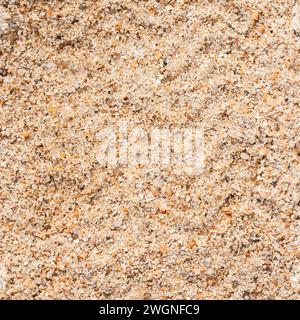 Wavy river sand texture background with copy space Stock Photo