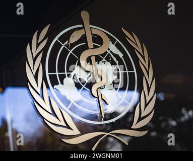 Headquarters of the World Health Organisation, WHO, Geneva, Switzerland ...