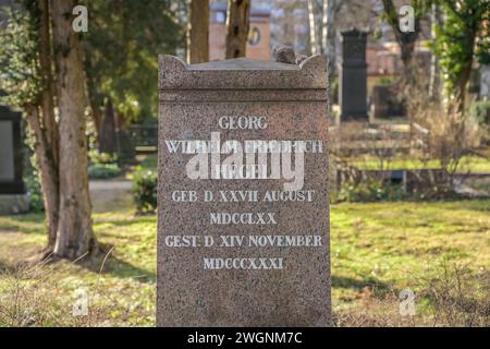 Georg Wilhelm Friedrich Hegel, Grab, Dorotheenstädtischer Friedhof, Chausseestraße, Mitte, Berlin, Deutschland Georg Wilhelm Friedrich Hegel, Grab, Dorotheenstädtischer Friedhof, Chausseestraße, Mitte, Berlin, Deutschland *** Georg Wilhelm Friedrich Hegel, Grave, Dorotheenstädtischer Friedhof, Chausseestraße, Mitte, Berlin, Germany Georg Wilhelm Friedrich Hegel, Grave, Dorotheenstädtischer Friedhof, Chausseestraße, Mitte, Berlin, Germany Stock Photo