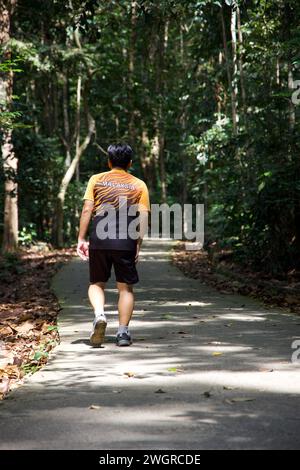 Cafe at Gunung Lambak, Kluang, Malaysia Stock Photo