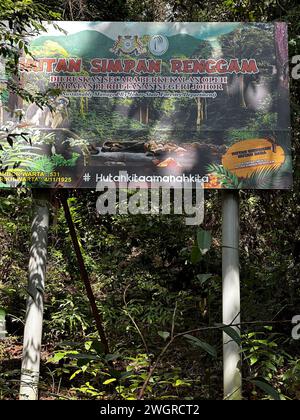 Cafe at Gunung Lambak, Kluang, Malaysia Stock Photo