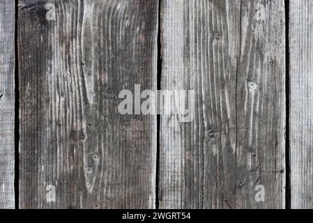 Texture of old wooden planks for background. Stock Photo
