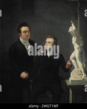 Portrait of Louis Royer. Portrait of Louis Royer (1793-1868). Scupltor ...