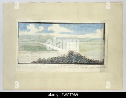 The confluence of the Caledon and Orange Rivers, seen from the south ...
