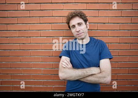 Man in a sports center, Milano, Italy. Stock Photo