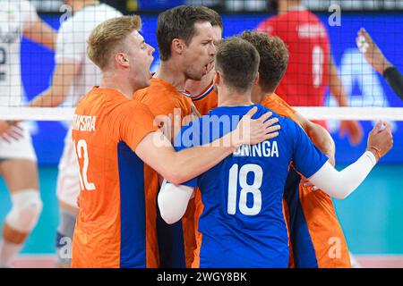 Bennie Tuinstra, Robbert Andringa (Netherlands). Volleyball World Championship 2022. Stock Photo