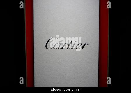 Logo/ Markenname/ brand name: Cartier (nur fuer redaktionelle Verwendung. Keine Werbung. Referenzdatenbank: http://www.360-berlin.de. © Jens Knappe. B Stock Photo