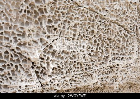 porous rock cavern, background wallpaper Stock Photo