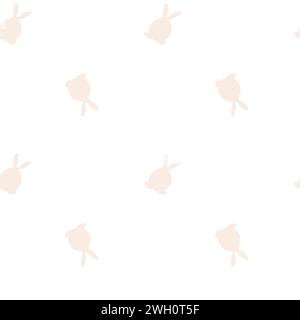 Seamless pattern with Easter design Stock Photo