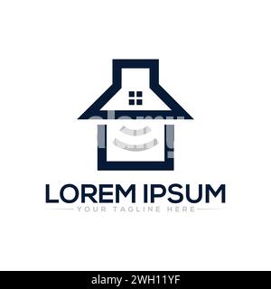 Notification Logo Design. Stock Vector