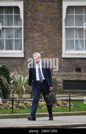Downing Street, London, UK. 6th Feb, 2024. Michael Gove MP, Secretary of State for Housing in Downing Street for weekly cabinet meeting. Credit: Malcolm Park/Alamy Stock Photo